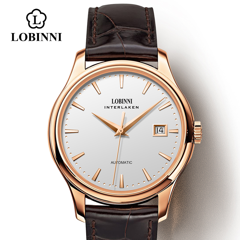 Omega Watch Constellation - Reloj Mecánico para Hombre LOBINNI L12026,