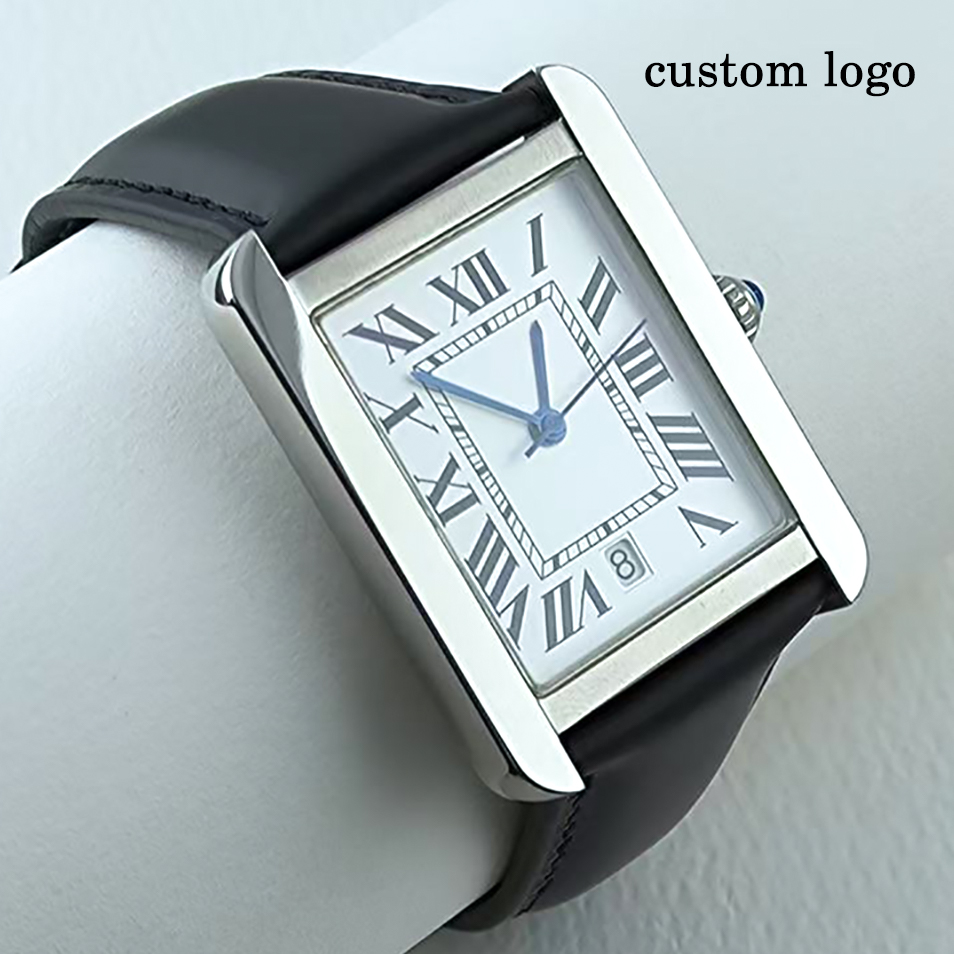 Cartier Watch Tank - Reloj de Cuarzo de Alta Calidad