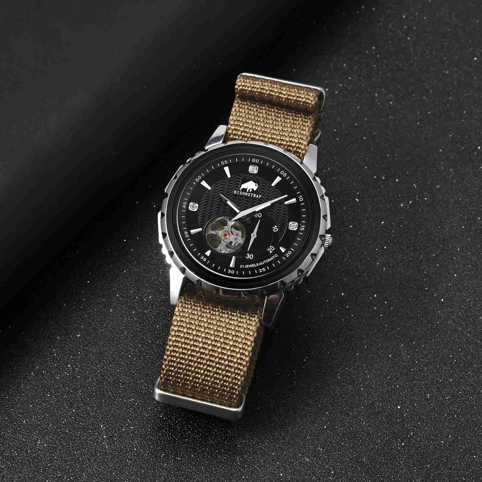 Correa de reloj BISONSTRAP par - Suede Strap Watch reseña y precio