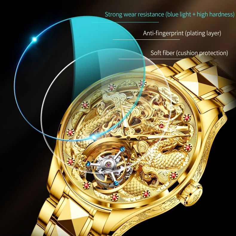 100% Golden Dragon OUPINKE 317 - Omega Watch Constellation reseña y precio